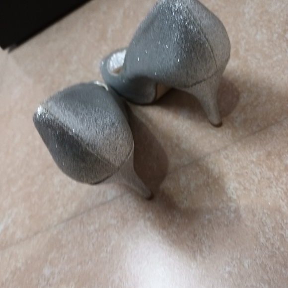 Steve madden silver glittery heels - Picture 5 of 6